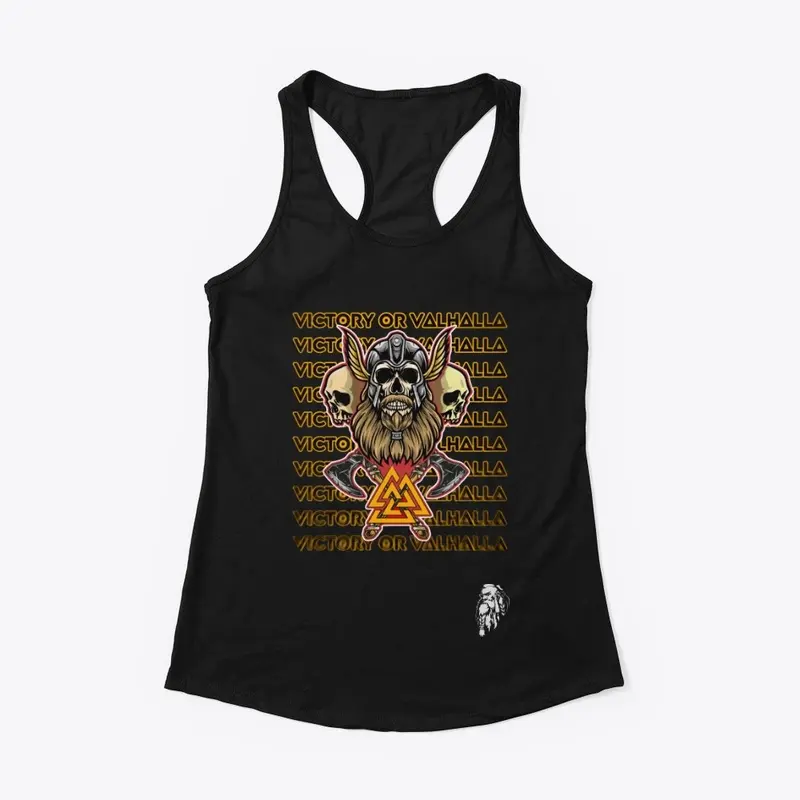 Womens Victory or Valhalla Tank Top